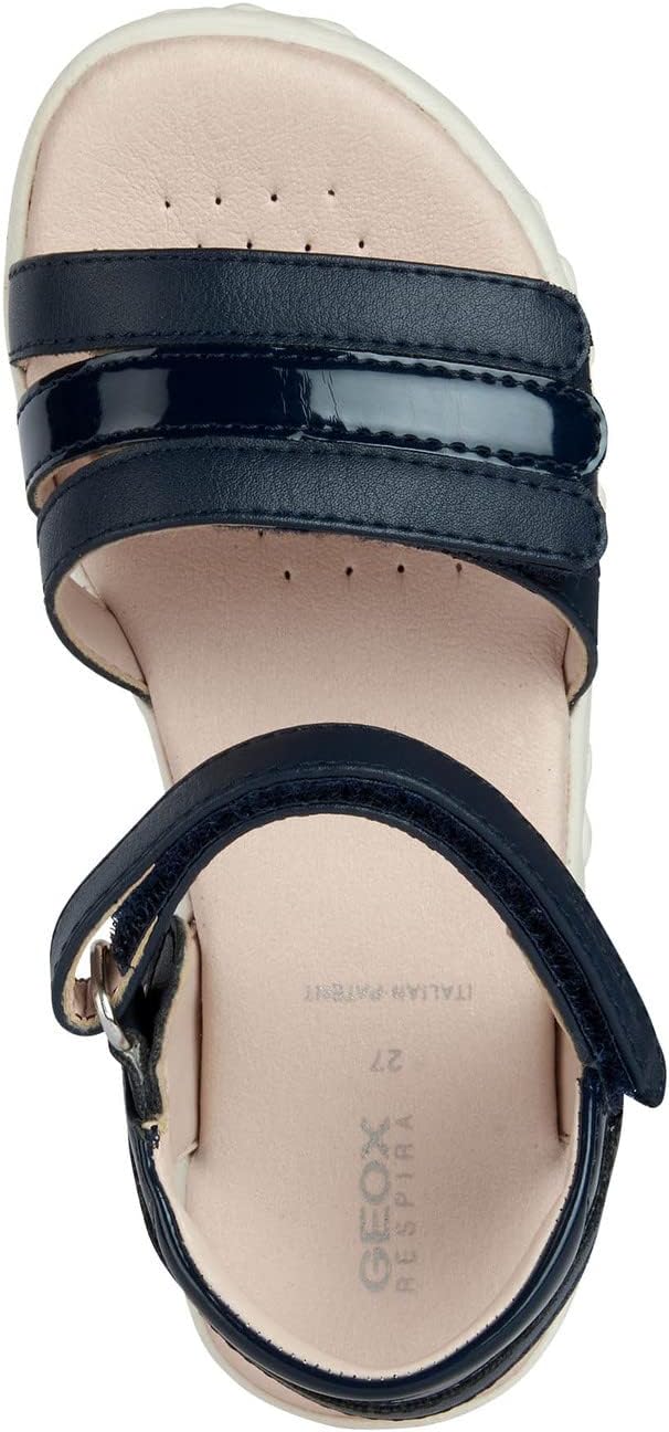 Geox Mädchen J Haiti Girl Sandalen 31 EU Navy, 31 EU Navy