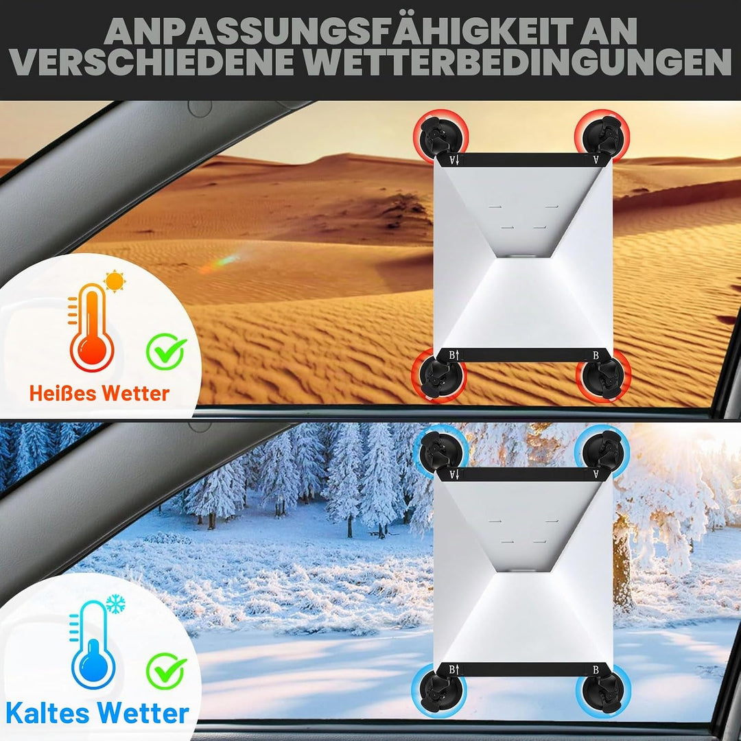Hossom Starlink Mini Autohalterung, Starlink Halterung Sicherheitshalterung für Fenster und Glas, St