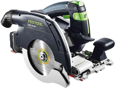 Festool Akku-Handkreissäge HKC 55 5,2 EBI-Plus-SCA (mit Akkupacks BP 18 Li 5,2, Schnellladegerät, Kr