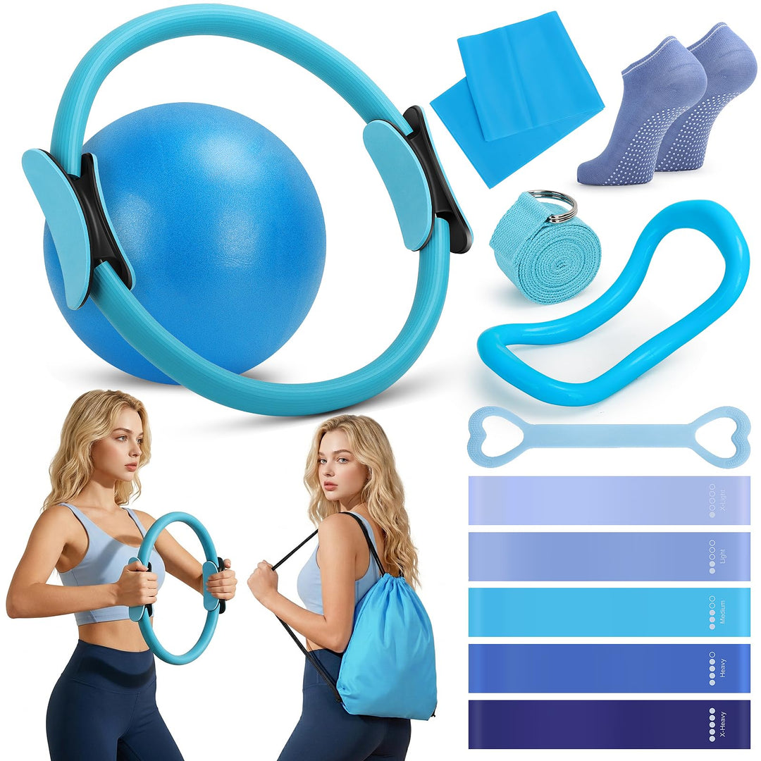 Pilates Kit Pilates Set für Zuhause Home Pilates Kit für Frauen 13 Stück Pilates Set Home Pilates Es