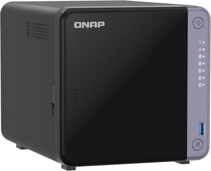 QNAP TS-432X-4G NAS & Speicherserver Tower Alpine Alpine AL-524 4 GB DDR4 QNAP QTS Schwarz