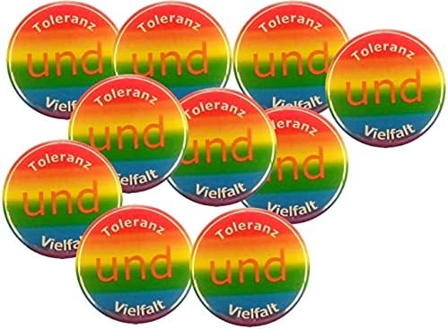 Vielfalt Ansteckbuttons – Diversity & Pride Buttons für Toleranz, Gleichberechtigung & Sichtbarkeit.