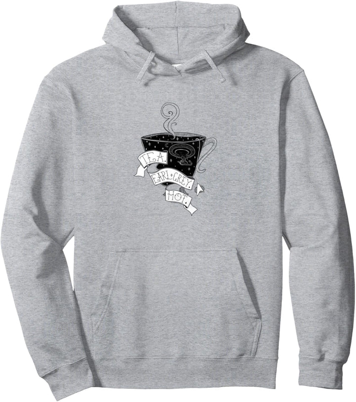 Star Trek Next Generation Earl Grey Drawing Pullover Hoodie