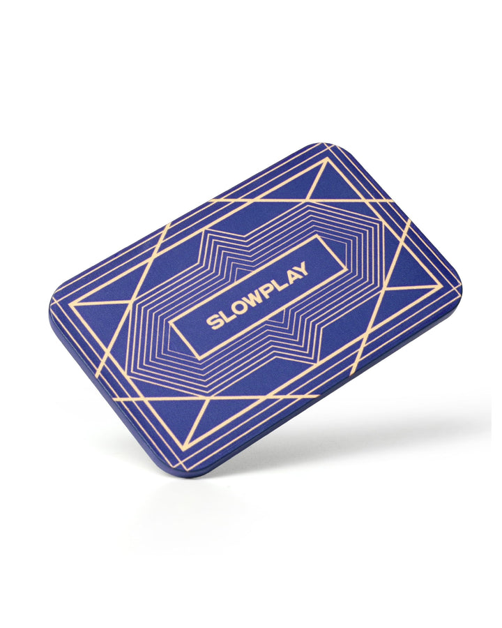 SLOWPLAY Rechteckige Pokerchips, 10er-Pack, professionelle Plaketten im europäischen Stil ohne Werta