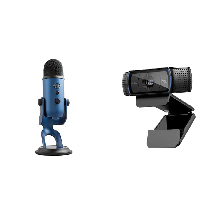 Blue Microphones Yeti Professionelles USB-Mikrofon für Aufnahmen, Streaming, Podcasting, Dunkelblau