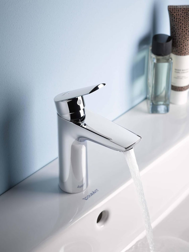 Duravit No.1 Waschtischarmatur, Grösse S (Auslauf Höhe 91 mm), Wasserhahn Bad, Waschbecken Armatur m