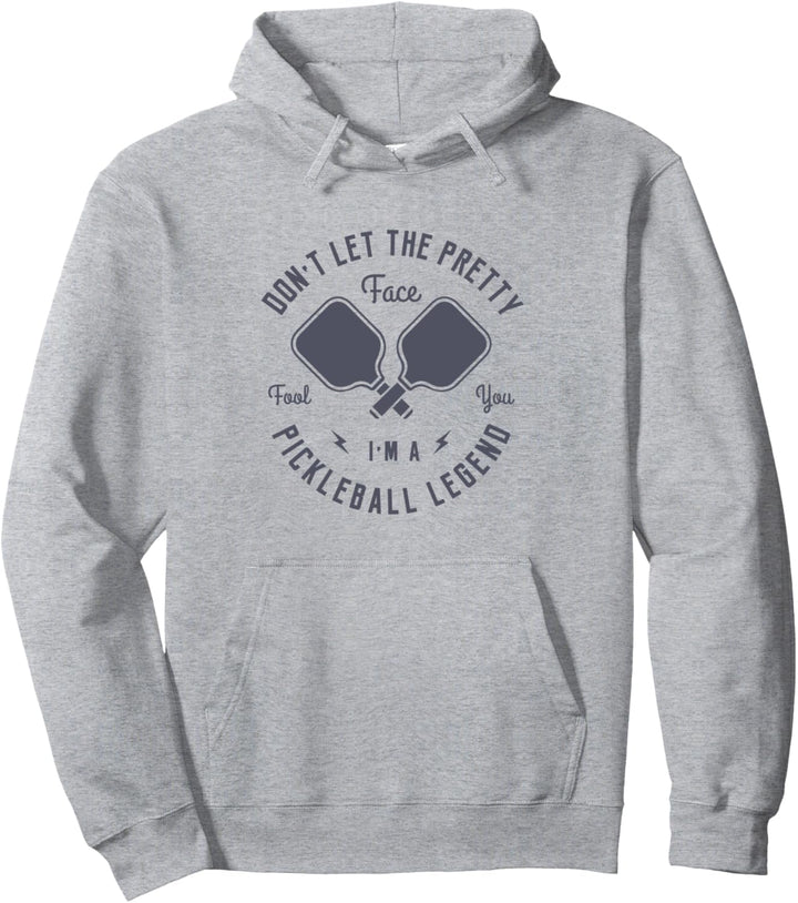 Pickleball-Legende Ironic Pickleball-Spieler Pullover Hoodie