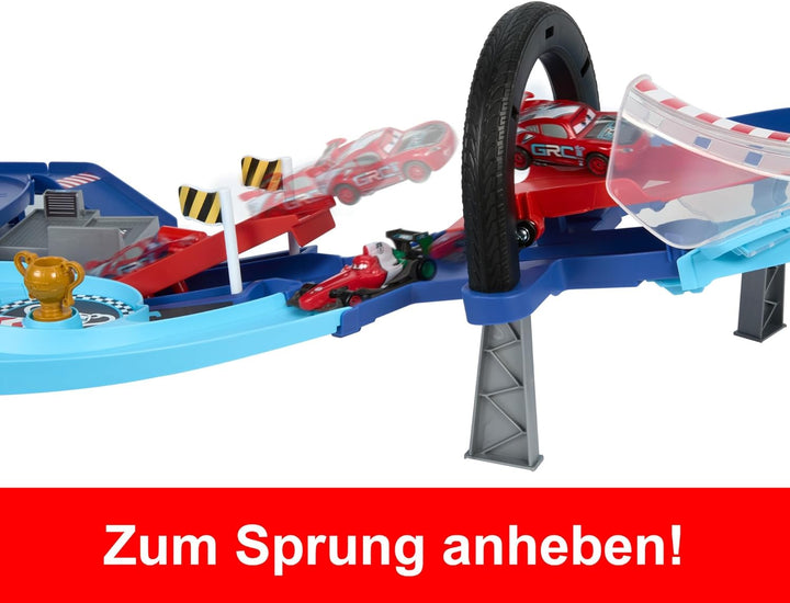 Mattel Disney und Pixar Cars Spielset mit 2 Spielzeugautos, Lightning McQueen und Francesco Bernoull