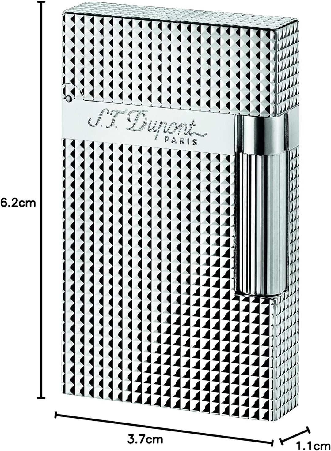 S.T. Dupont 016184 Feuerzeug Linie 2 Carrée