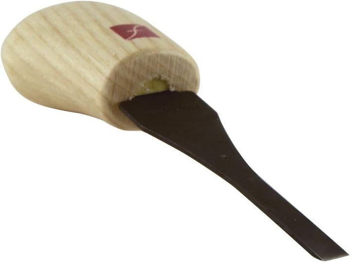 Flexcut #1 Palmmeissel, Hartstahl, massiver Eschenholzgriff, 1/4 Zoll (FR329) #1 - 1/4 Inch Handmeis