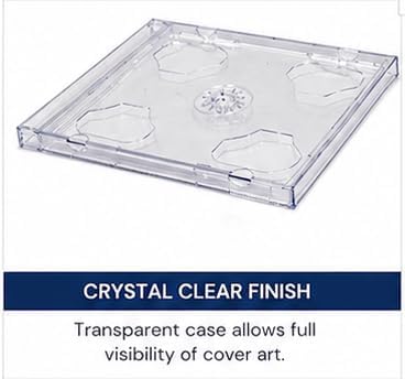 10 CD/Dvd Double Jewel Cases klar dragontrading ® Profi Qualität