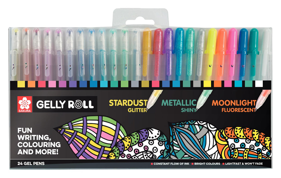 Sakura Gelly Rolls, 24 pcs