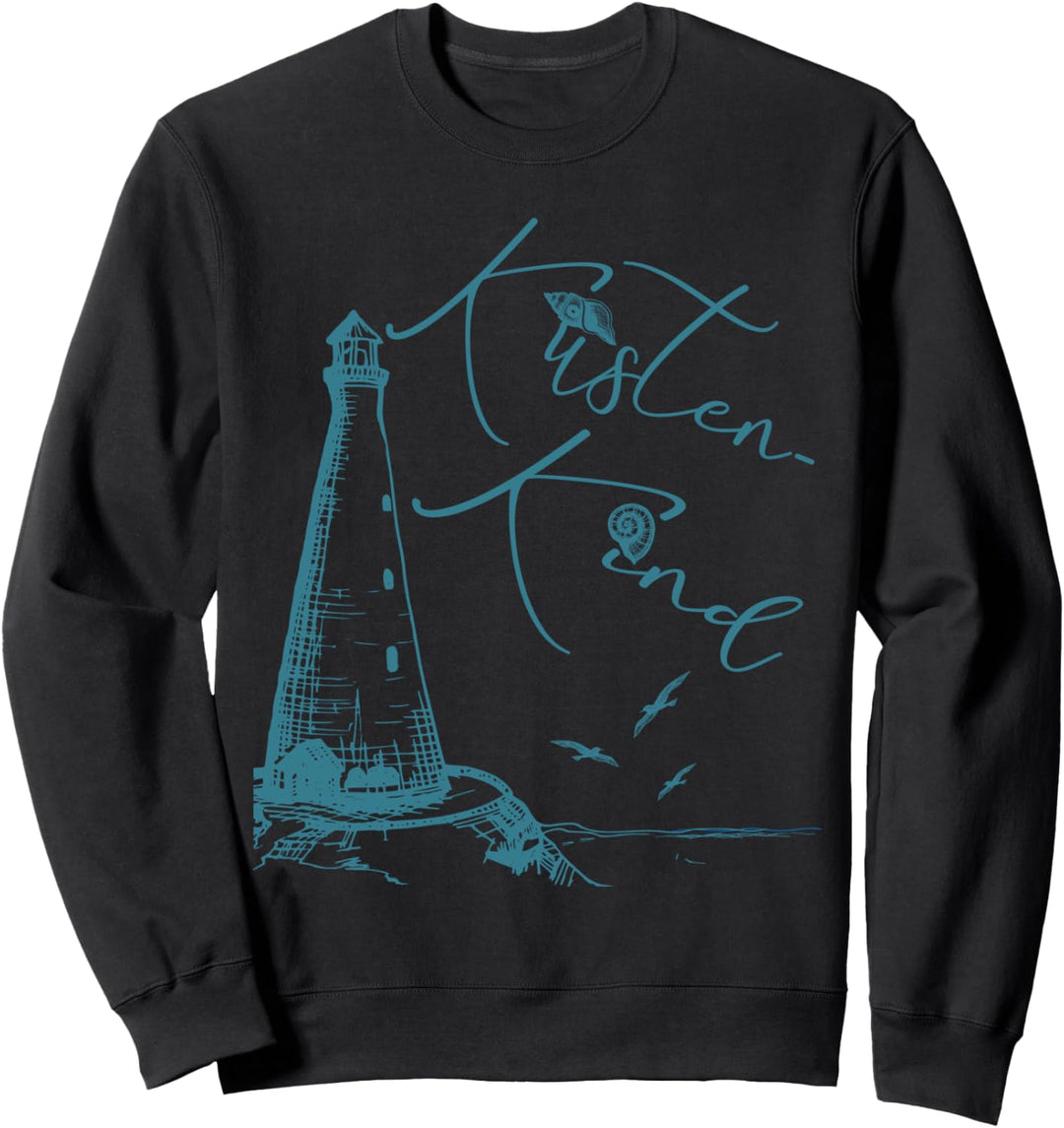 Küstenkind Nordsee Ostsee Meer Liebe Heimatliebe Leuchtturm Sweatshirt