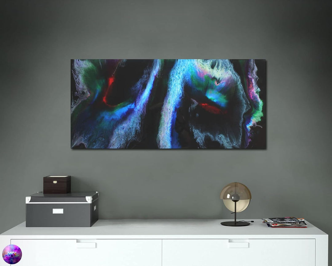 Gemälde Abstrakte Malerei Original - moderne hochglanz Wandbilder XXL - Resin Art Kunst Bild Harz Un