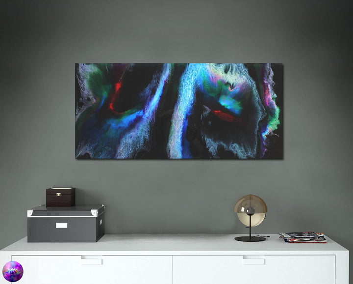 Gemälde Abstrakte Malerei Original - moderne hochglanz Wandbilder XXL - Resin Art Kunst Bild Harz Un