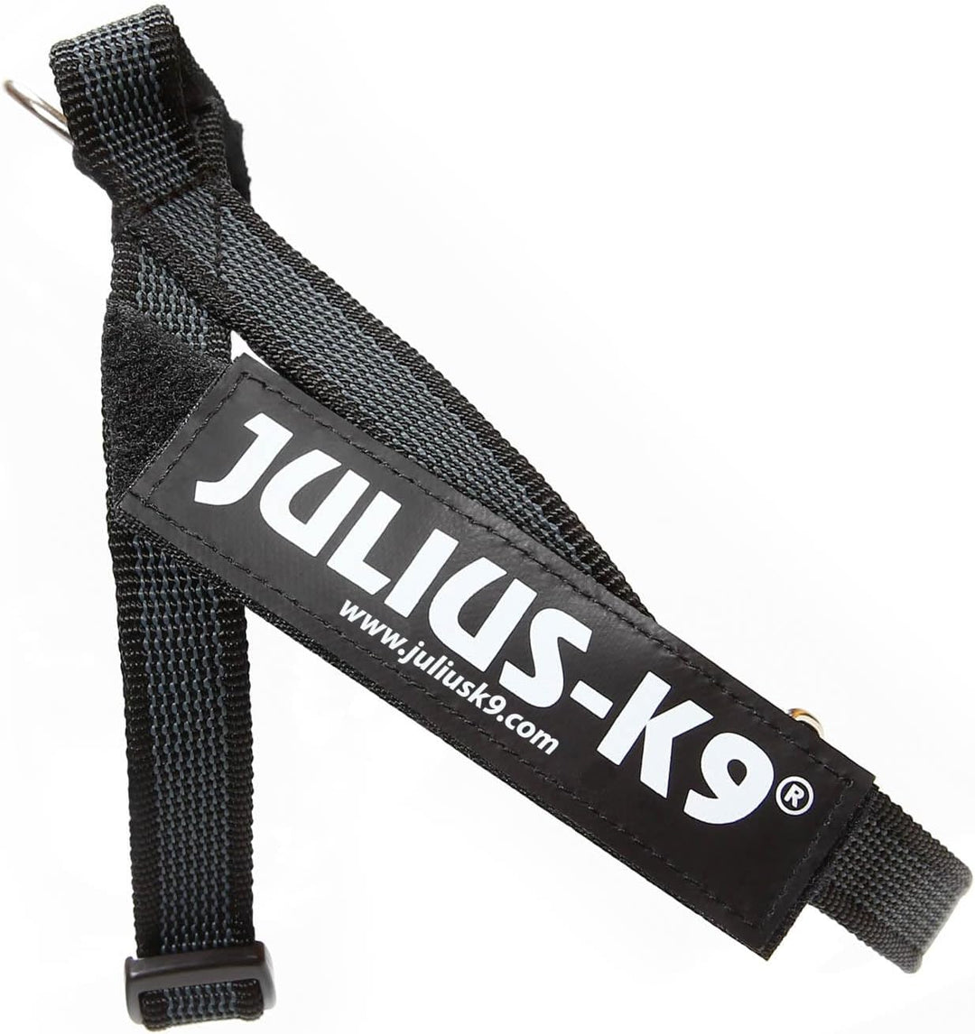 Julius-K9, Color & Gray, Beltgeschirr XS / Mini-Mini schwarz-grau, XS / Mini-Mini schwarz-grau