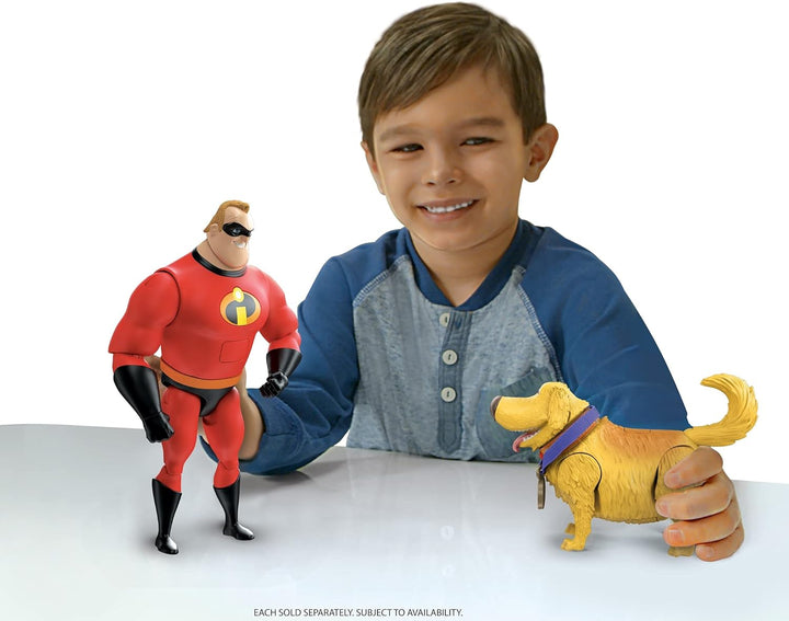 Disney Pixar Interactables Dug Sprechende Actionfigur Spielzeug, beweglicher Hunde-Filmcharakter, in