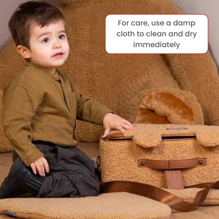 Childhome Koffer für Kinder, Wochenende, Kabinenformat, kompakt, robust, Henkel für Transport, Namen