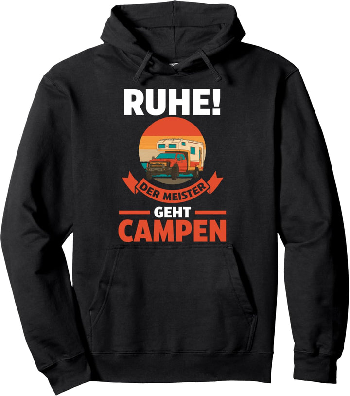 Camping Campen Camper Pullover Hoodie