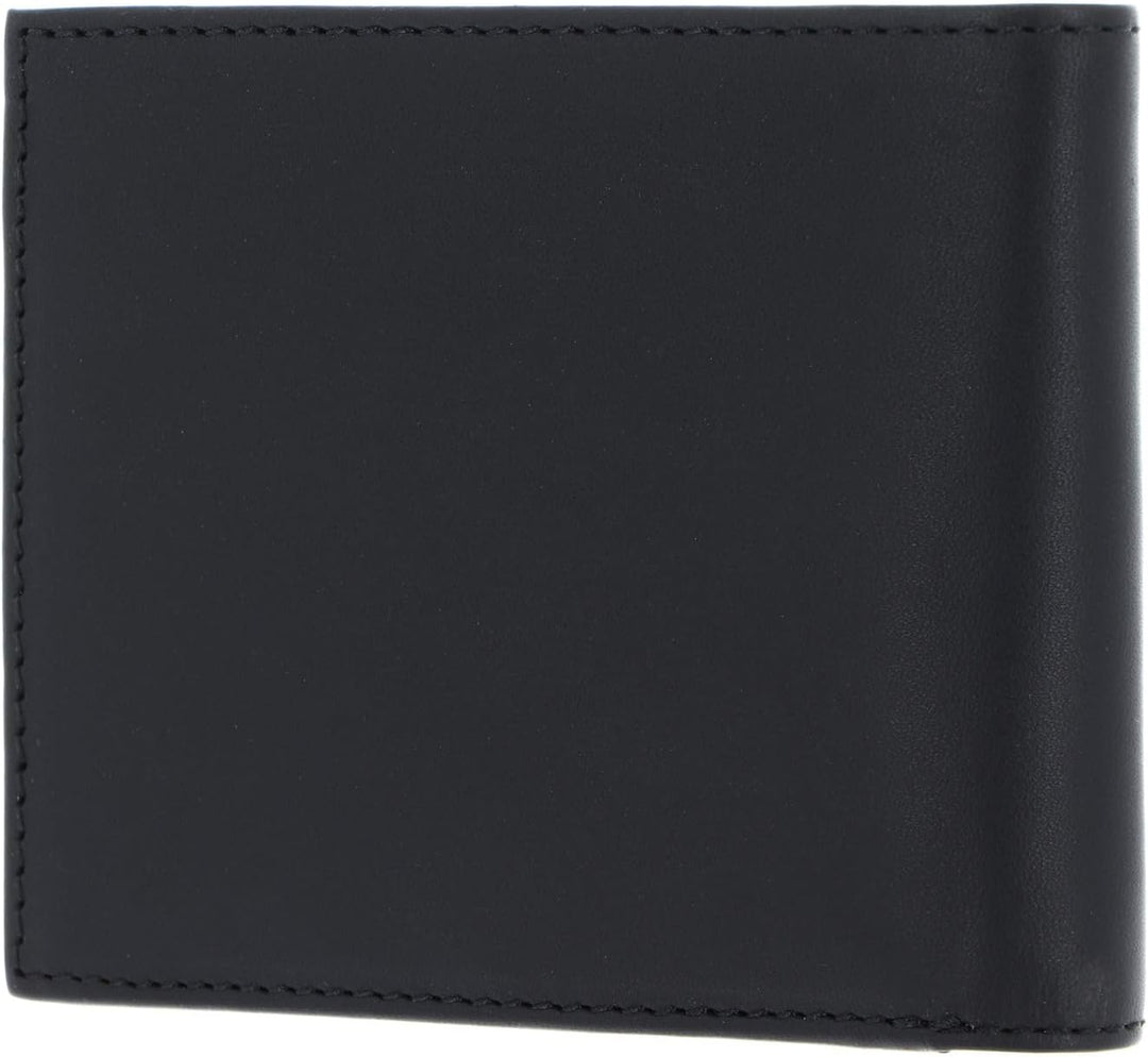 Oxmox Leather Querscheinbörse 12 cm black Schwarz, Schwarz