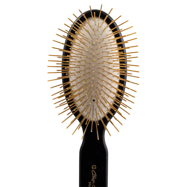Chris Christensen Oval Pin Brush Gold Series for Pets 35mm Braun 35mm, Braun 35mm