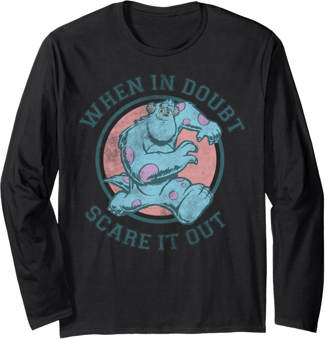 Disney Pixar Monsters University Sulley Circle Langarmshirt