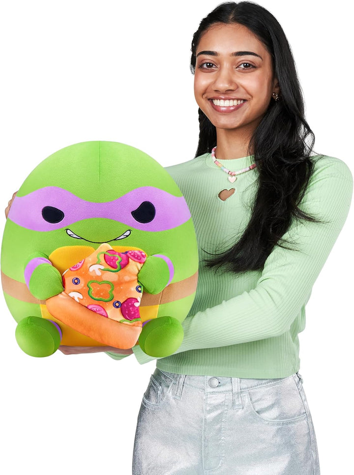 Snackles Teenage Mutant Ninja Turtles Edition von ZURU, 35 cm, Plüsch, flauschig-weiches, 35 cm gros