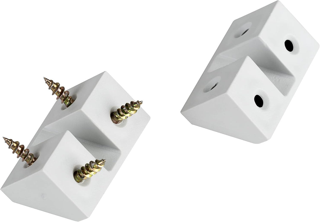 Winkelverbinder Doppelter Set 20/40 x - Möbelverbinder - Schrankverbinder - Bauwinkel - Korpusverbin