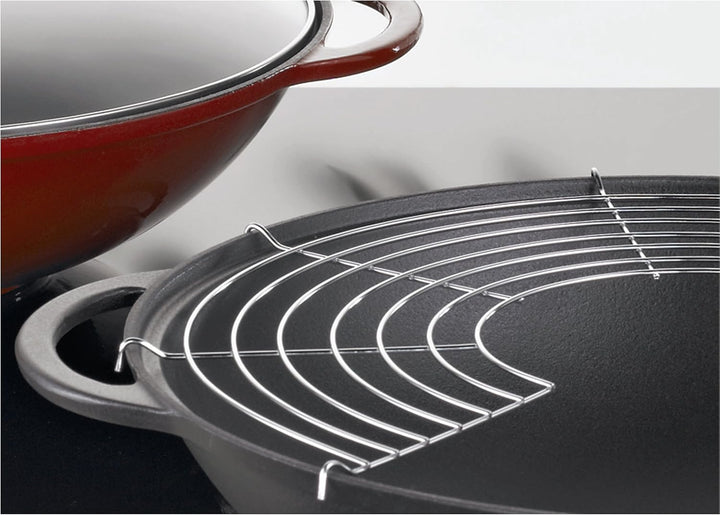Schulte-Ufer 1662-36 s Wok Rustika 36 cm, schwarz