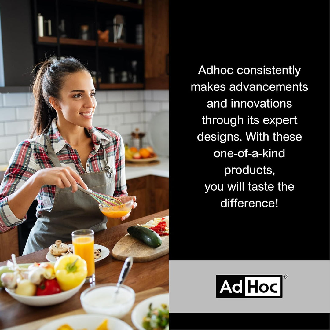 AdHoc MP206 Mini Chili- und Gewürzschneider VOYAGE, mit original SchneidWerk® (ohne Gewürz), Edelsta