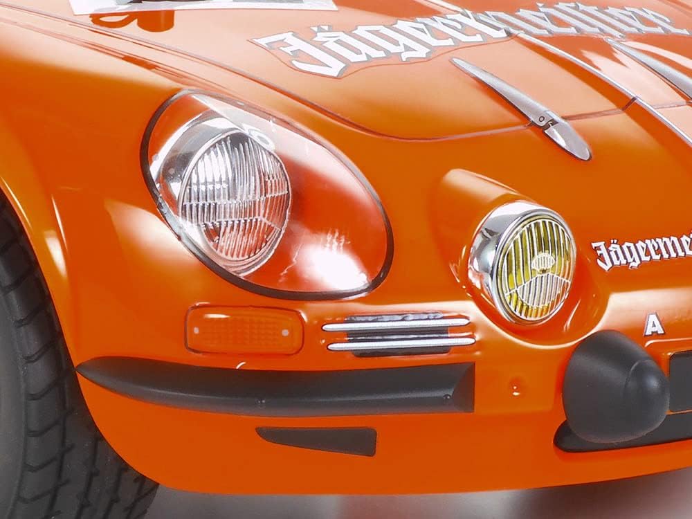 Tamiya 58708 1:10 RC Renault Alpine A110 Jägerm. M-06 - ferngesteuertes Auto, RC Fahrzeug, Modellbau
