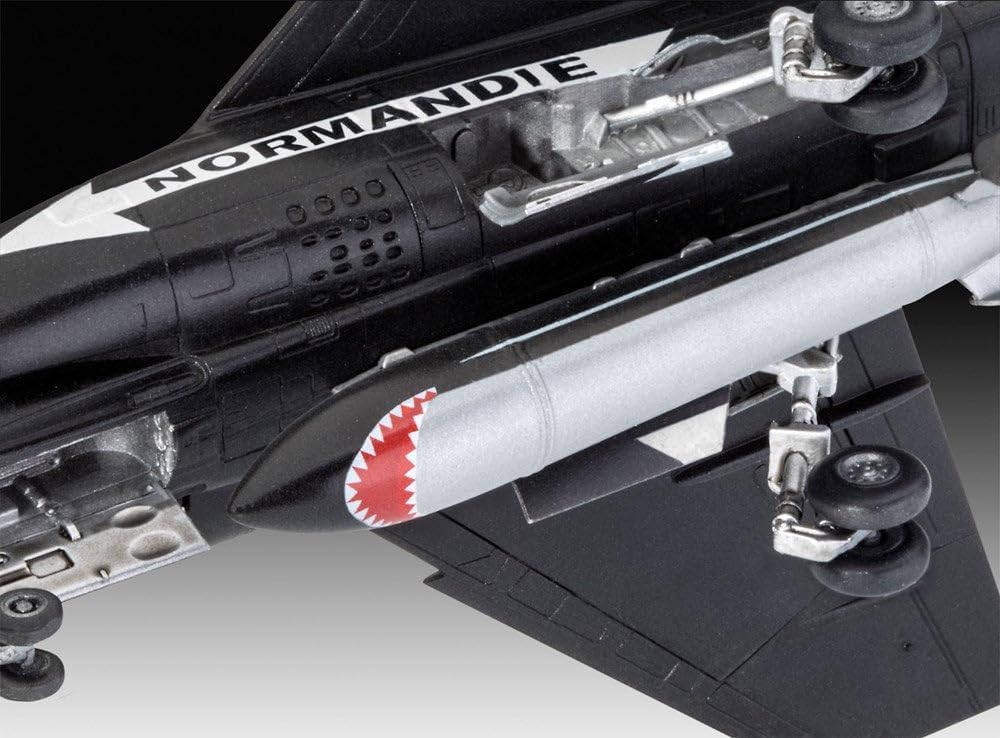 Revell 64971 Model Set Dassault Mirage F-1C/CT, Flugzeugmodellbausatz 1:72, 21,3 cm originalgetreuer