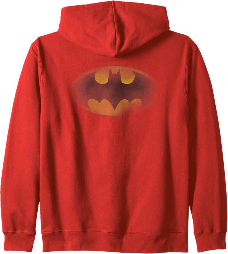 Batman Faded Logo Kapuzenjacke