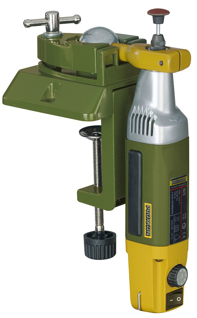 Proxxon 28610 Universalhalter UHZ mit Zwinge und Ø20mm Aufnahme