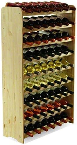 Flaschenregal Weinschrank Weinständer Weinregal für 63 Flaschen