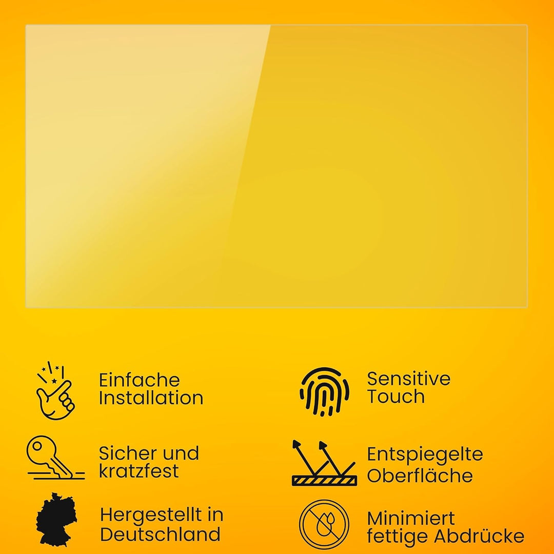 atFoliX Panzerfolie kompatibel mit Asus ZenBook 14 Schutzfolie, entspiegelnde und stossdämpfende FX