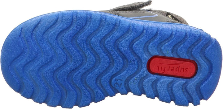 Superfit Jungen Sport7 MiniSneaker 20 EU Grau Blau 2000, 20 EU Grau Blau 2000