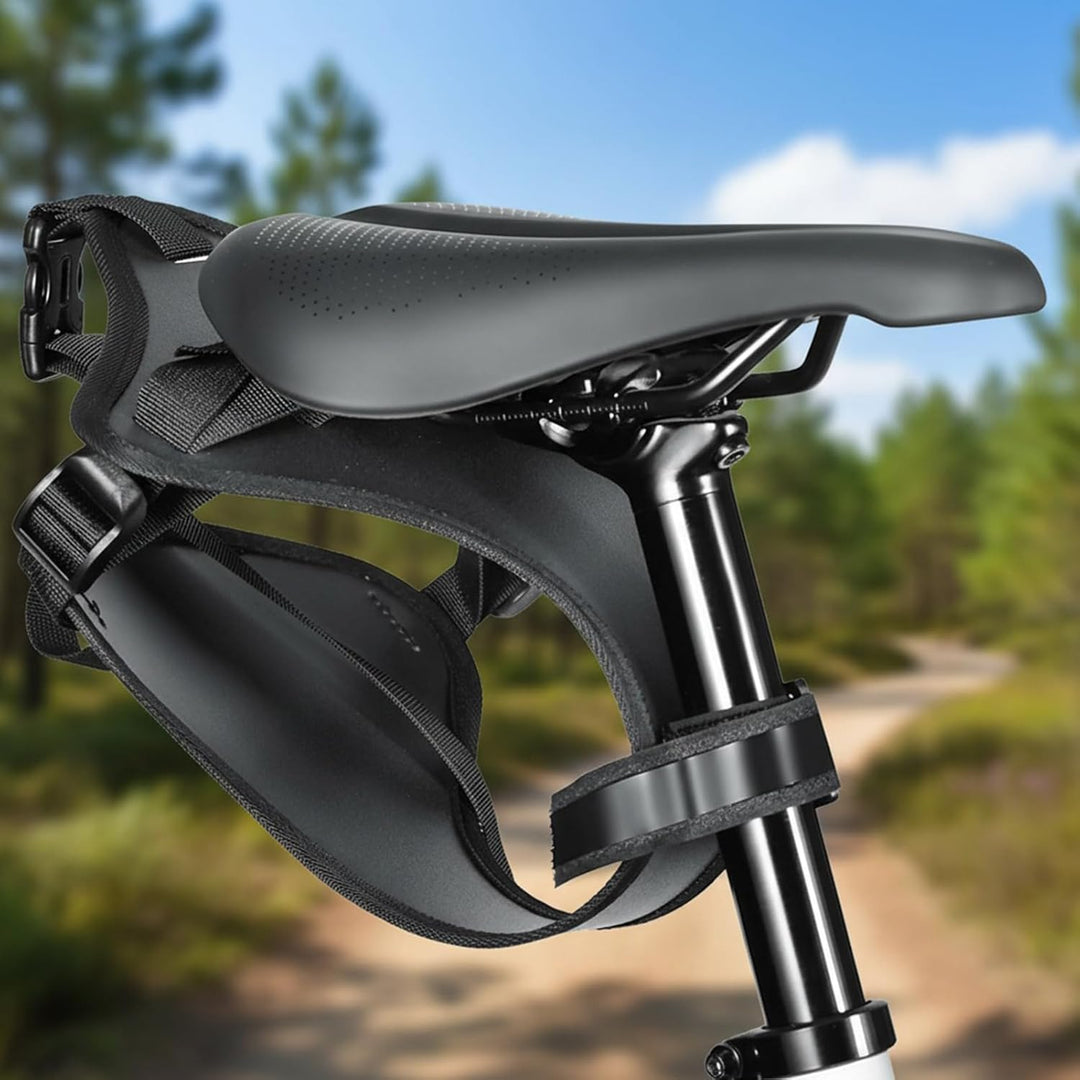 Generisch Fahrradsitz Taschenhalter - Schnellspann System für Fahrrad Gepäckträger | Gepäckträger Fa