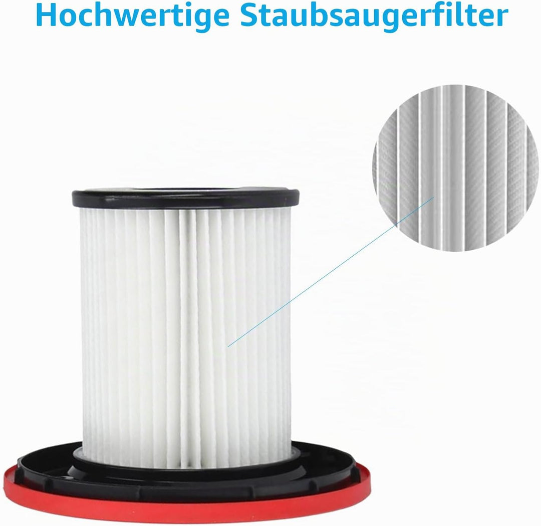 4 Stück Filter Ersatzteile für Bosch Unlimited Series 7 Akku Staubsauger BSS711W BSS715CARP BCS711A