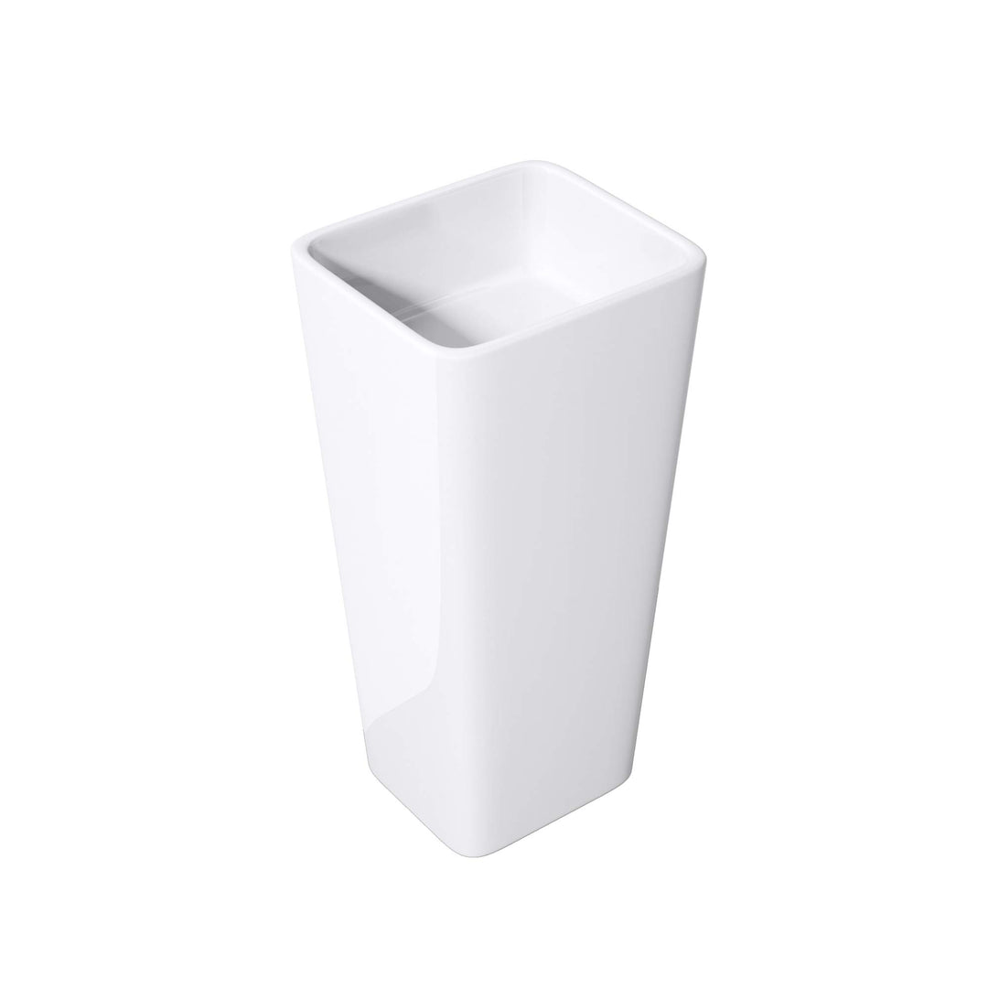 Mai & Mai Standwaschbecken Col31, aus Gussmarmor, Waschtisch, BTH: 40x35x82cm