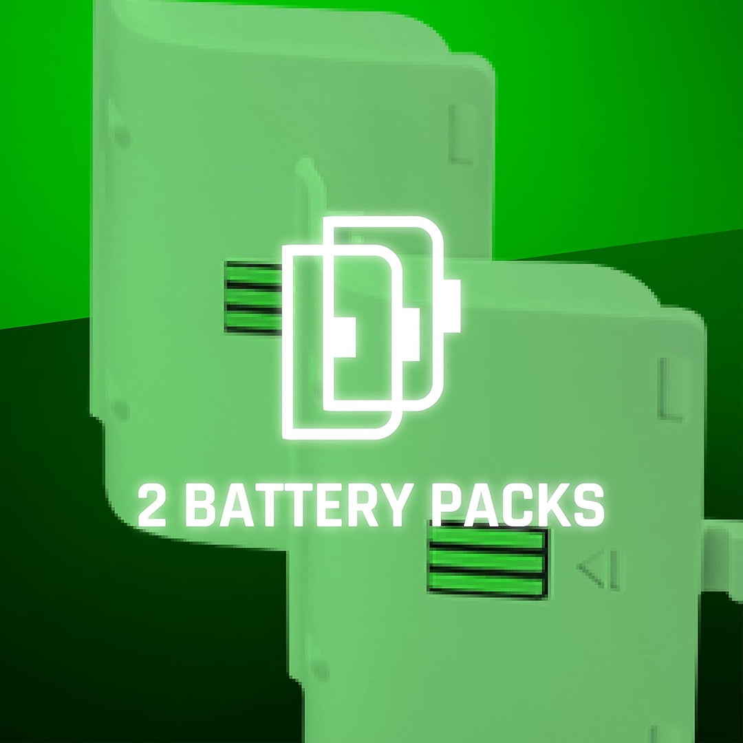 snakebyte Xbox One TWIN:CHARGE X - weiss – Ladegerät/Ladestation für Xbox One S/Xbox One X/Xbox One