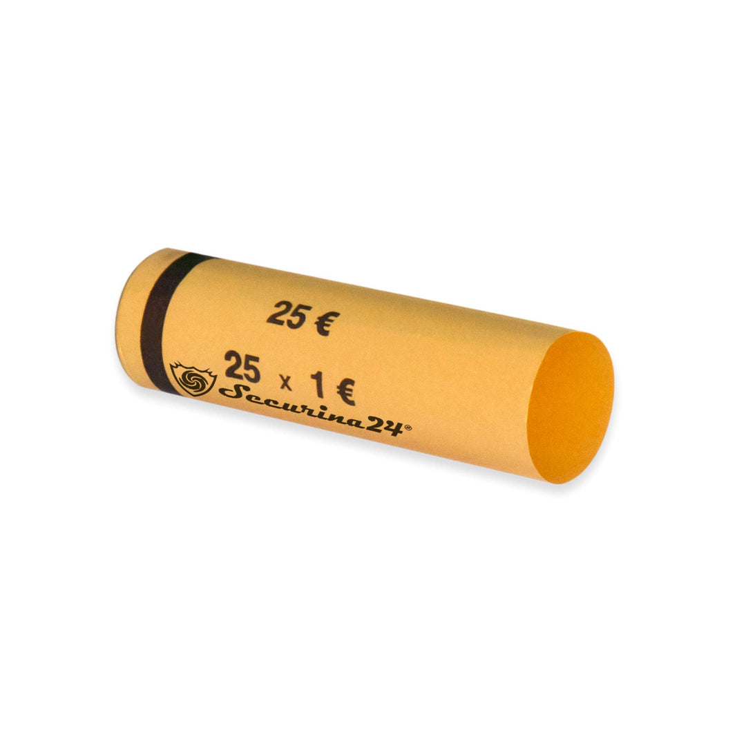 Münzhülsen Grosspakete 1 Cent bis 2 Euro oder gemischt - Securina24® (1 Euro - 2100 Stück), 1 Euro -