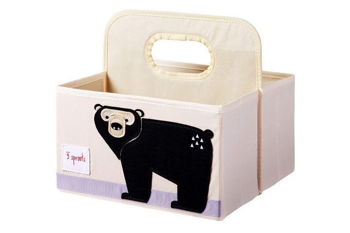 3 Sprouts - Wickeltasche Organizer - Baby Windel Caddy für Wickelutensilien - Wickelkorb & Wickelorg
