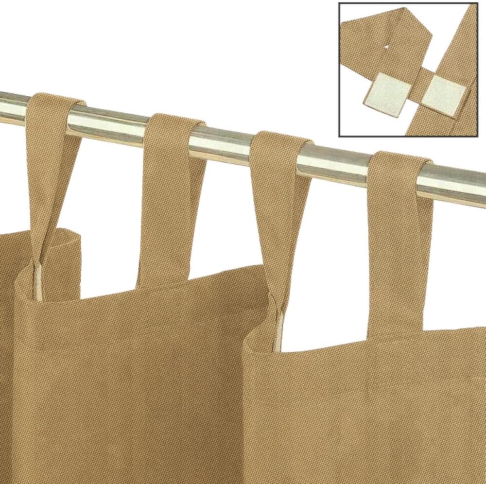 HOME DEKO Terrassenvorhang, Wasserdichter Gartenvorhang für Terrasse, Balkon, Pergola & Pavillon, Sc