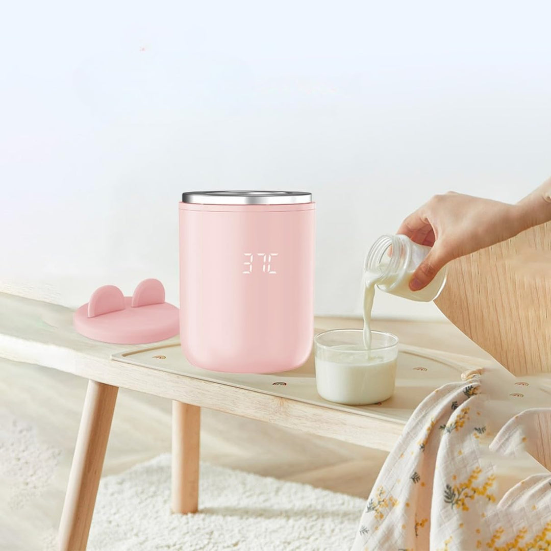 Aka &amp; Lou Babyflaschenwärmer für unterwegs, schnelles Aufhitzen, 4 Temperaturstufen, auslaufsicher,