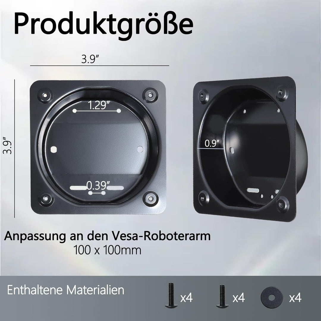 Odyssey OLED G9 VESA-Halterungsadapter kompatibel mit Samsung Odyssey OLED G9 49-Zoll-Monitor (passe