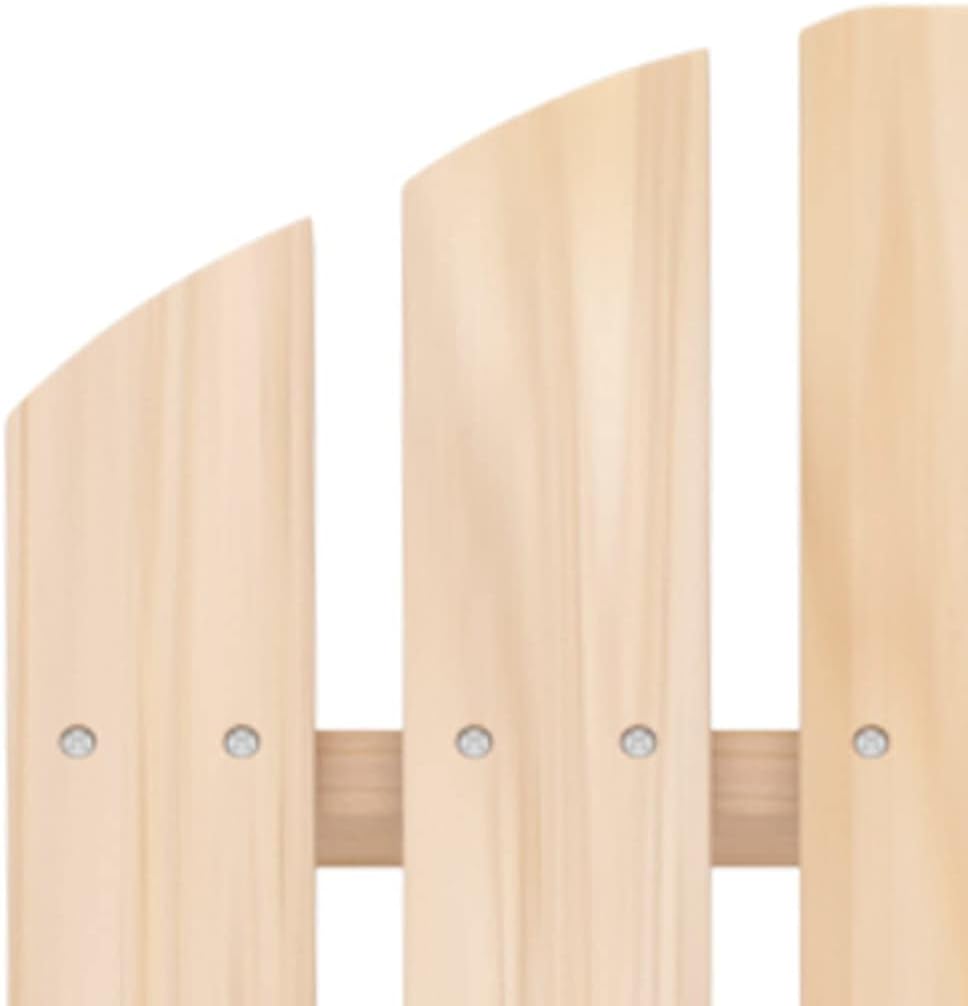 vidaXL Tannenholz Massiv Adirondack Gartenstuhl mit Fussstütze Liegestuhl Deckchair Gartenliege Gart