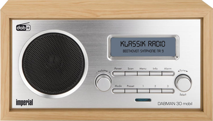 IMPERIAL DABMAN 30 mobil – Tragbares DAB+ Digitalradio & UKW-Radio (Akku, Powerbank, Bluetooth 5.1,