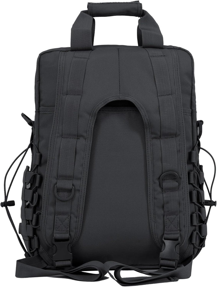 Seibertron Molle Multifunktions Umhängetasche Oder Rucksack Airport Friendly Schultertasche, Aktenta