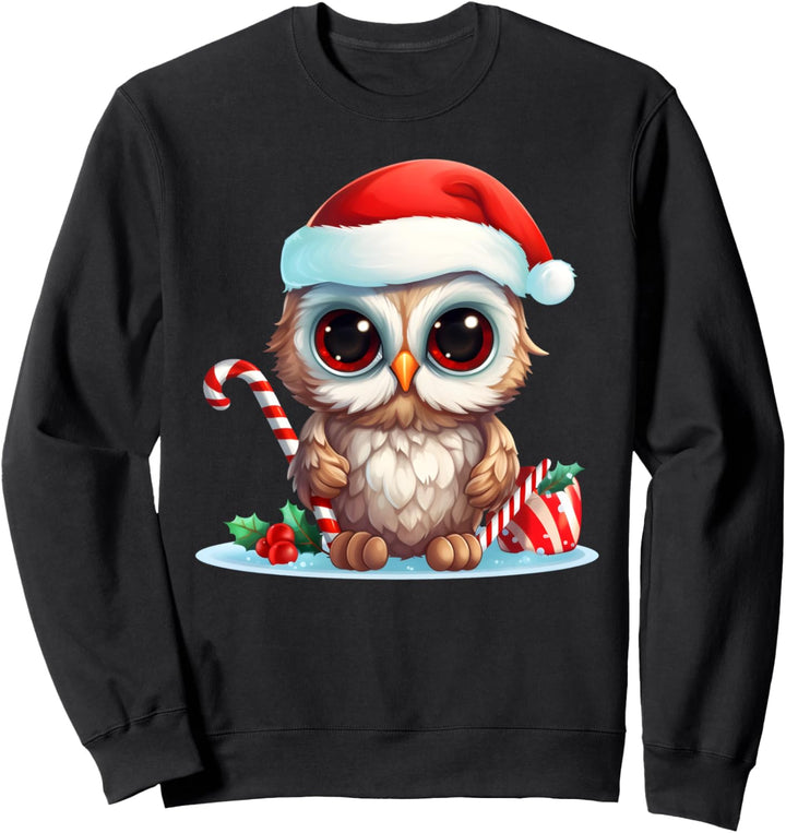 Santa's Helper Owl Sweatshirt